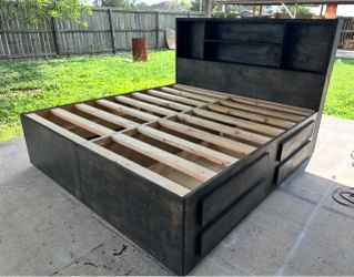 Rustic Bed king size