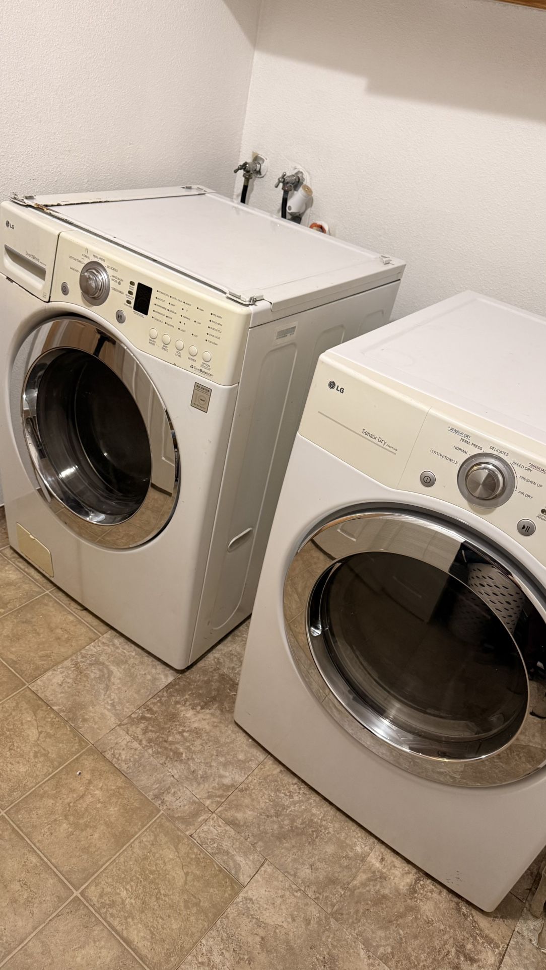 lg washer and dryer 