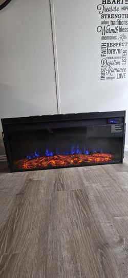Real Flame Landscape Electric Firebox