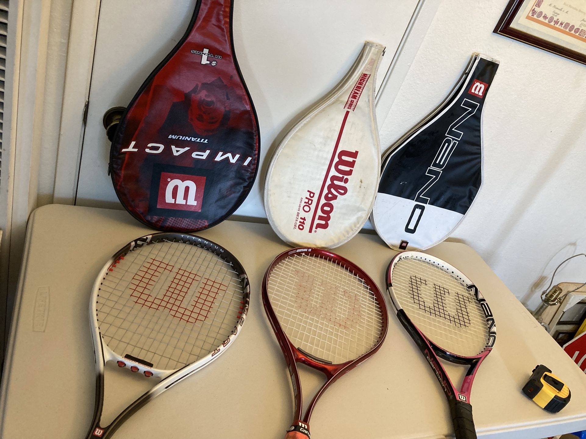 Wilson Tennis Rackets