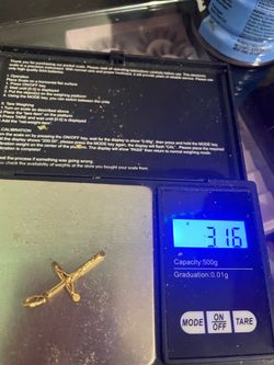 14kt gold pendant