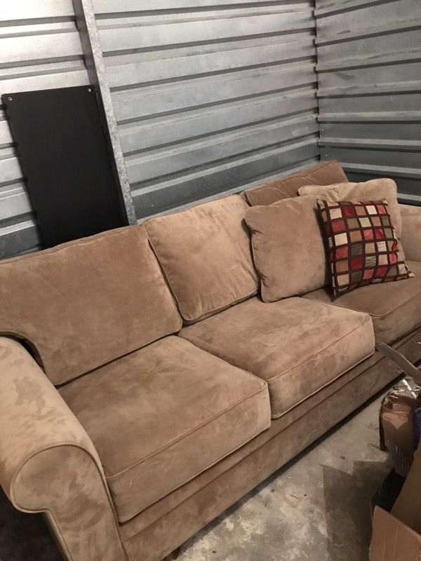 Plush velvet sleeper sofa