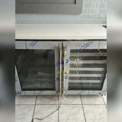 Perlick HC48WW4 48" Glass Door Wine Refrigerator, Dual Temperature, 11.1 Cu. Ft. - Like New - Dania Beach, FL