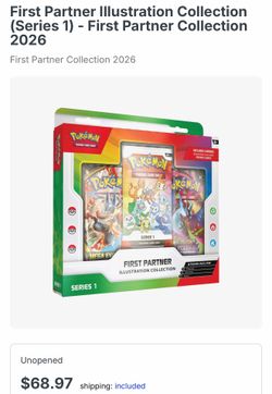 Pokemon First Partner Illustration Collection (Series 1)