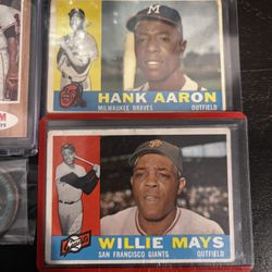 Selling two vintage baseball cards, sports cards selling both together