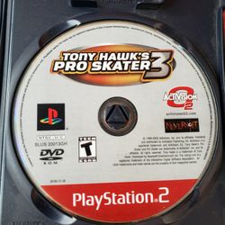 Tony Hawk's Pro Skater 3 Playstation 2
