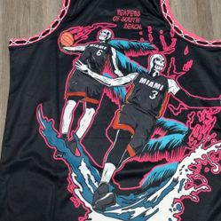 Miami Heat Jersey And Juice Wrld Jersey 