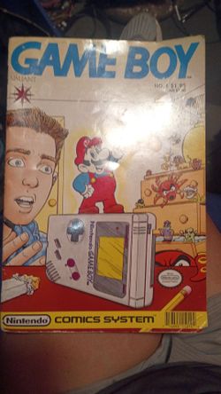 Game boy tm comics no 1