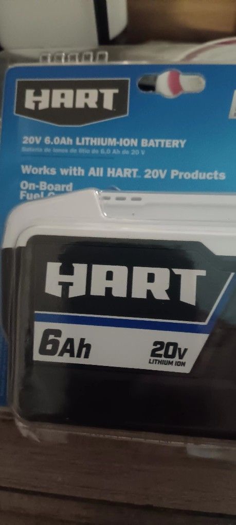 Hart 6am 20wt Battery 