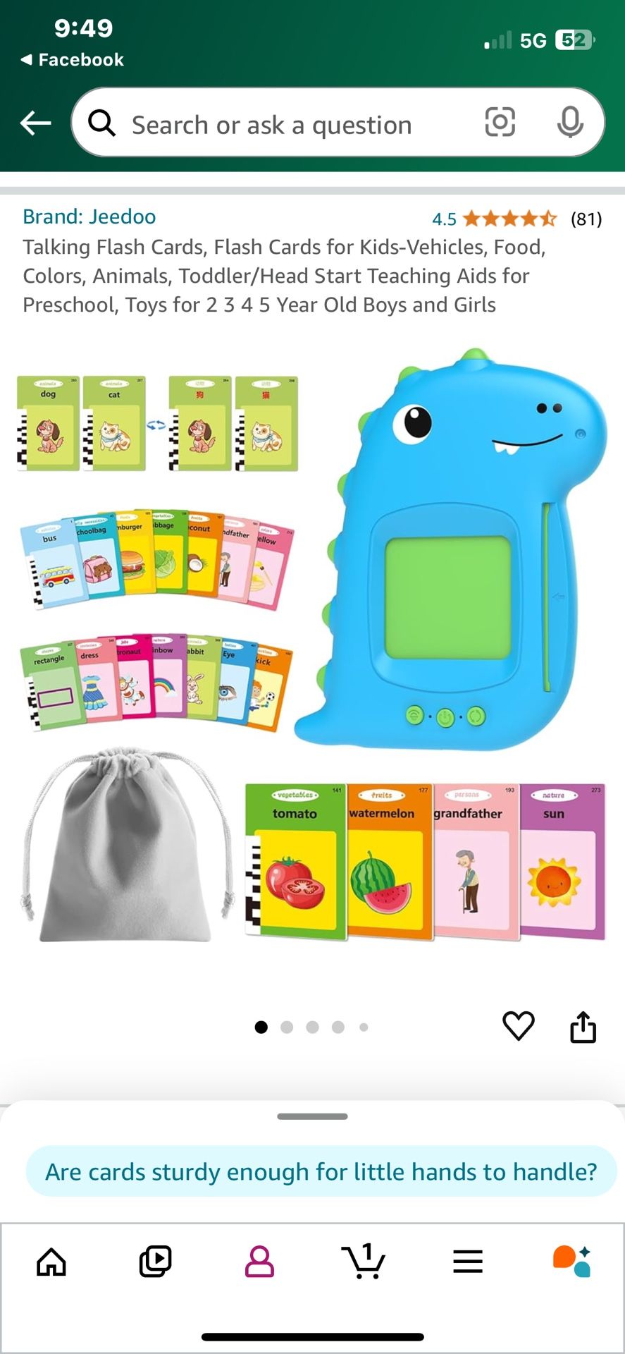 Brand new kids learning toy great Christmas gift