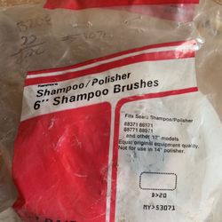 Kenmore Shampoo/Polisher 6” Shampoo Brushes