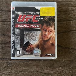 (PS3) UFC Undisputed 2009 CIB Clean Disc