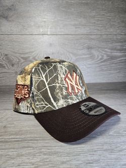 NY Yankees New Era Realtree / Bronze Metallic 9Forty 2009 World Series Snapback