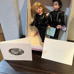 Madam Alexander GREASE Set Of Two10”Dolls Danny&Sandy Original Box