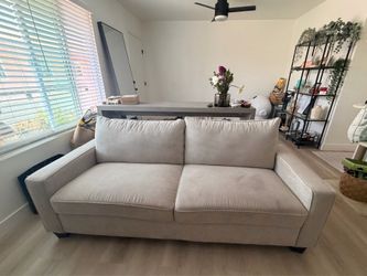 Living Spaces 80’ Sofa