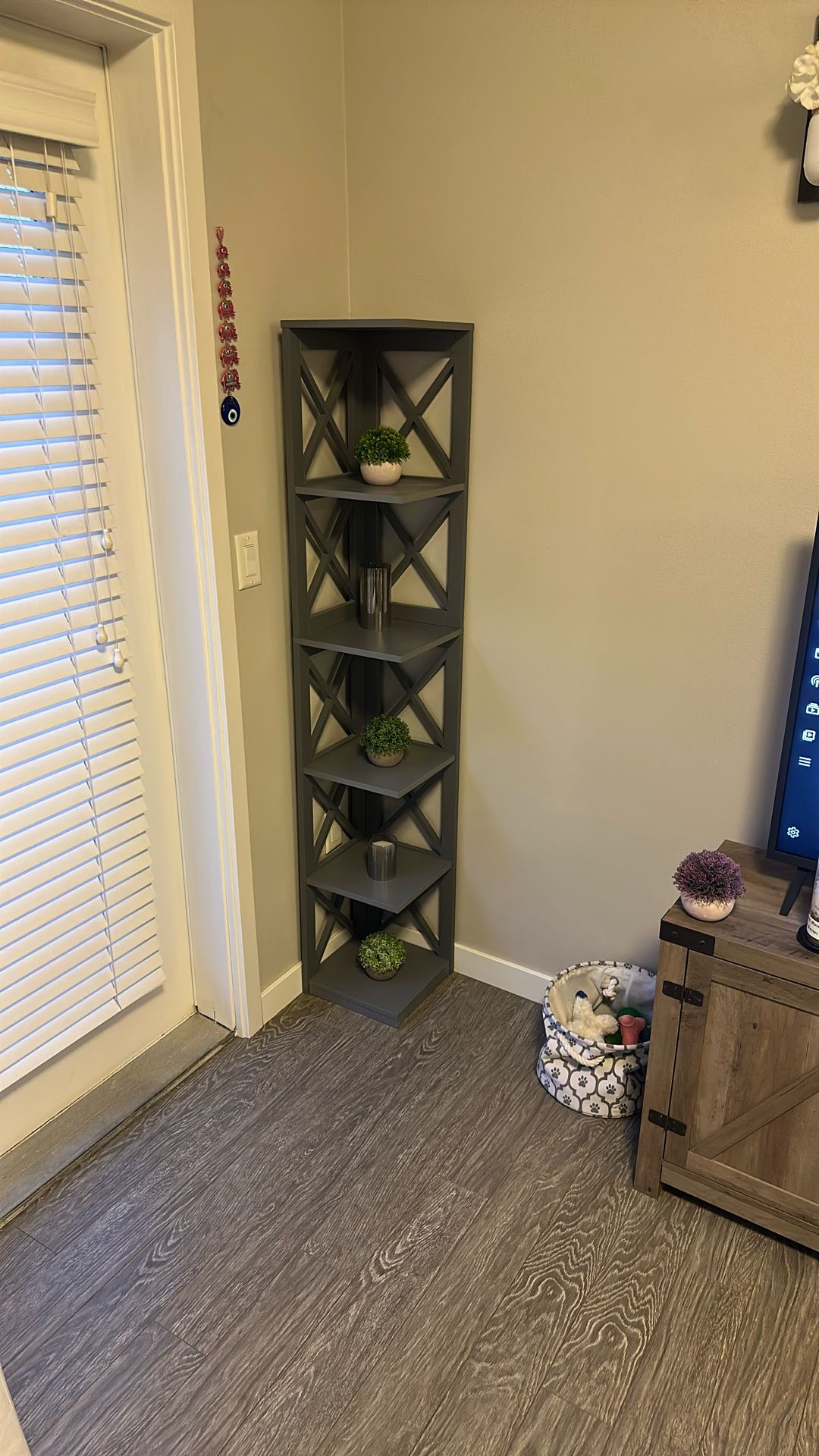 Corner Wall Shelf