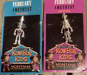Kowboy Kids February Birthstone Pendant