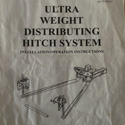 Hitch Distribution System For Travel Trailer