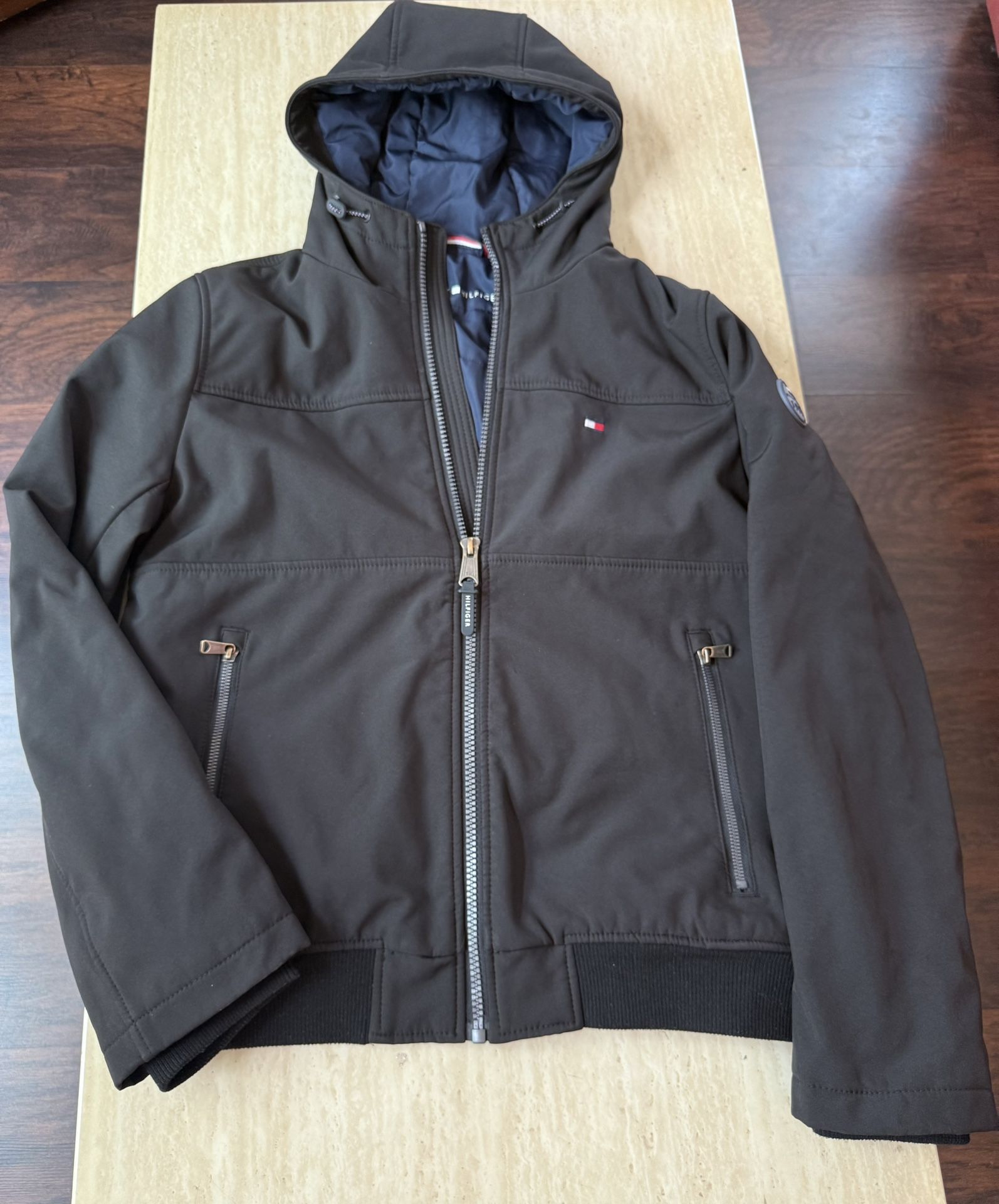 Men's Softshell Hooded Jacket-Tommy Hilfiger 