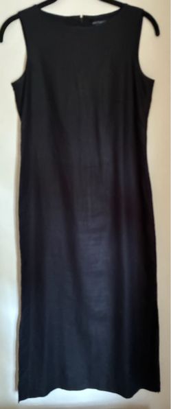 Ann Taylor linen sleeveless maxi dress Sz 2 full length 48”