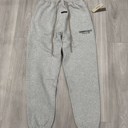Essentials Sweats Gray With Tags Size Small