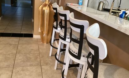 1 Is $120 Each Or Buy All 4 For 450 Table stools 