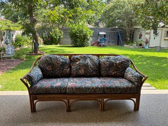 Bamboo couch