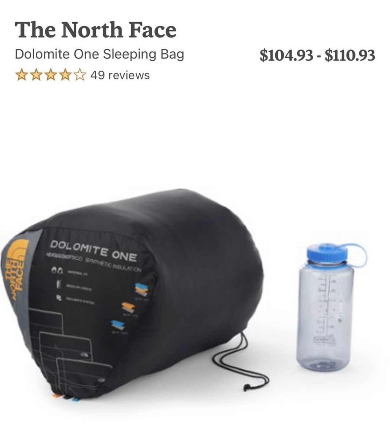 The North Face Sleeping Bag