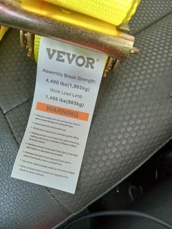 New  VEVOR®️ Ratchet Straps