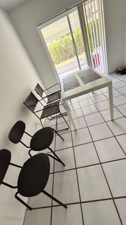 IKEA table and chairs