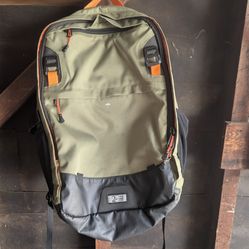 Two wheel gear convertible pannier/backpack