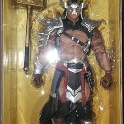 McFarlane Mortal Kombat 11 Platinum Shao Kahn 