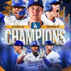 DODGERS TICKETS WORLD SERIES CHAMPIONSHIP CELEBRATION