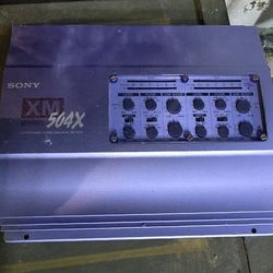 Sony 504x 4/3/2 Channel Amp