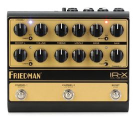 New Friedman amp IR-X Guitar Tube Preamp Pedal- No Tax! Last One At This Price.