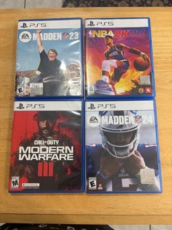 Used PS 5 games: play station 5 games