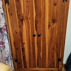 Cedar wardrobe