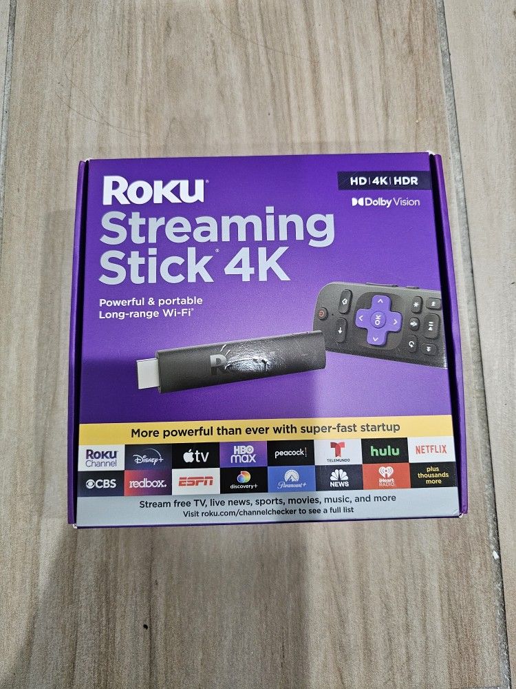 Roku Streaming Stick 4k (Brand NEW In Box)