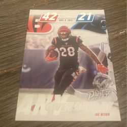 Any Given Sunday Prestige 2023. Joe Mixon