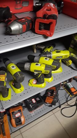 Ryobi drills, tool only