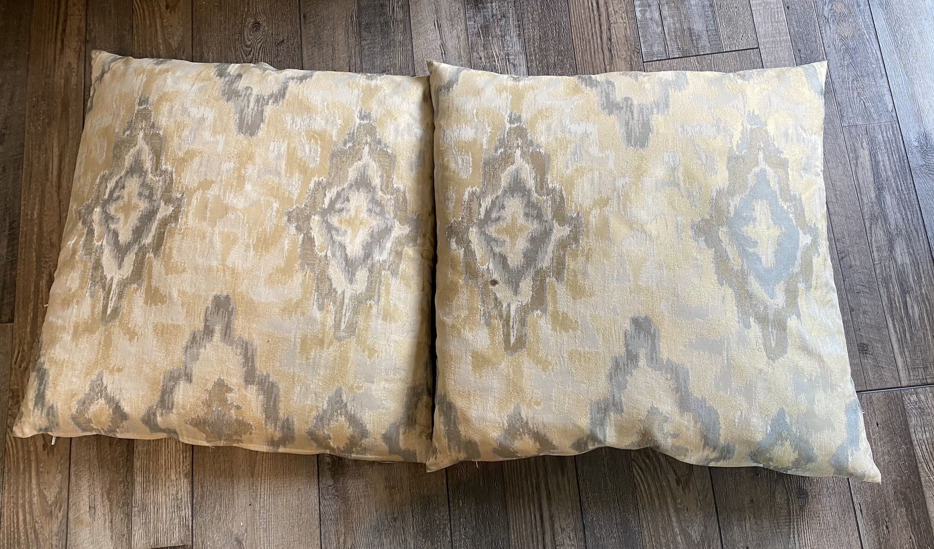 Two Throw Pillows 