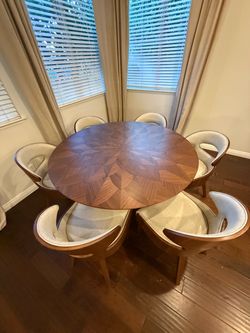 Walnut Wood Dining Table Set Message For Price and Details
