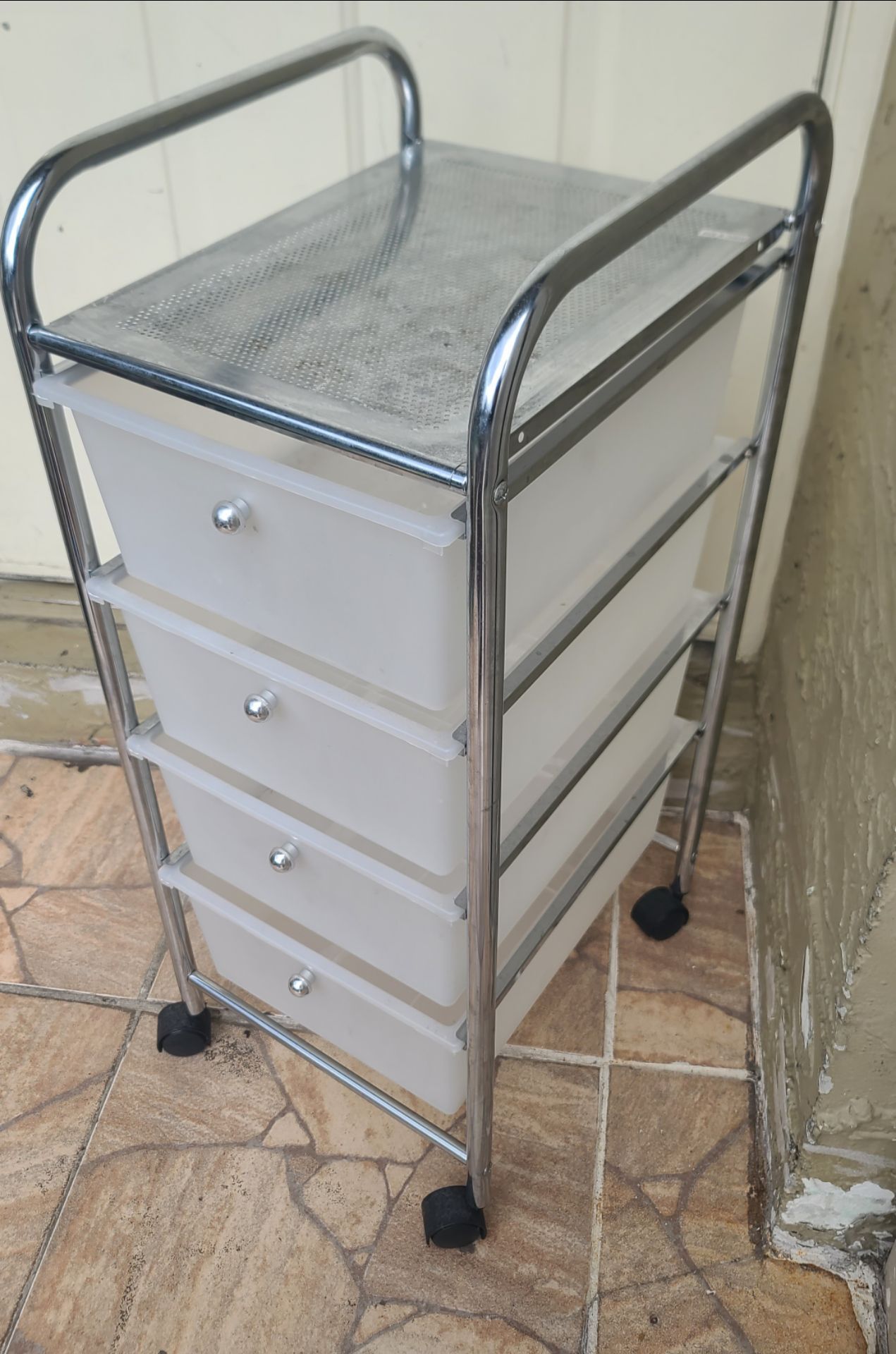 4 drawers storage cart