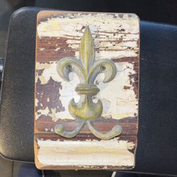 New Orleans Fleur De Lisa Coat Hook Decor 