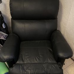 Black Leather Reclining Chairs