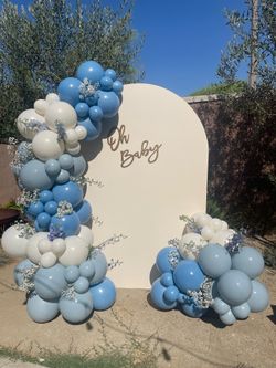 Balloon Backdrop, Baby shower Balloon Backdrop