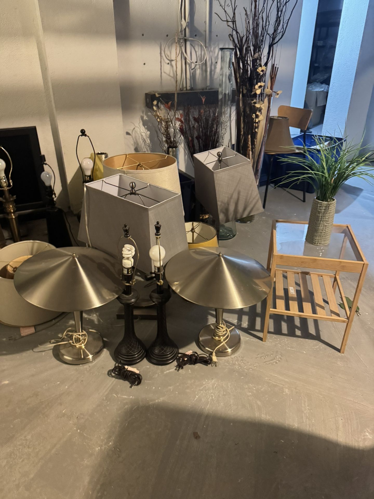 Sale- Furniture (office, Staging, Lamps, Chairs, Carpets, Paintings)