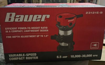 6.5 Amp Variable-Speed Compact Router Variable-Speed