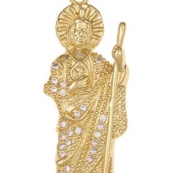 San Judas Pendant (Gold Plated)