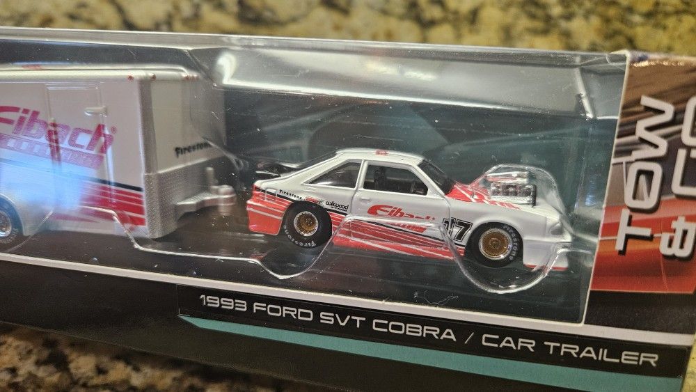 Svt 1993 Cobra Maisto Car And Trailer